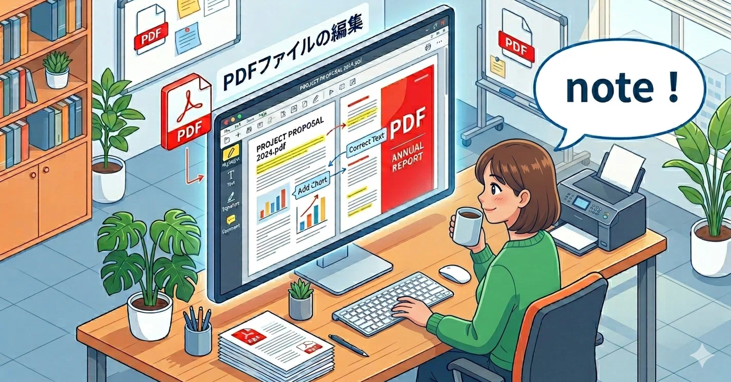 PDFページ編集ツール「ぴでた」noteで配布開始！｜機能と使い方を解説