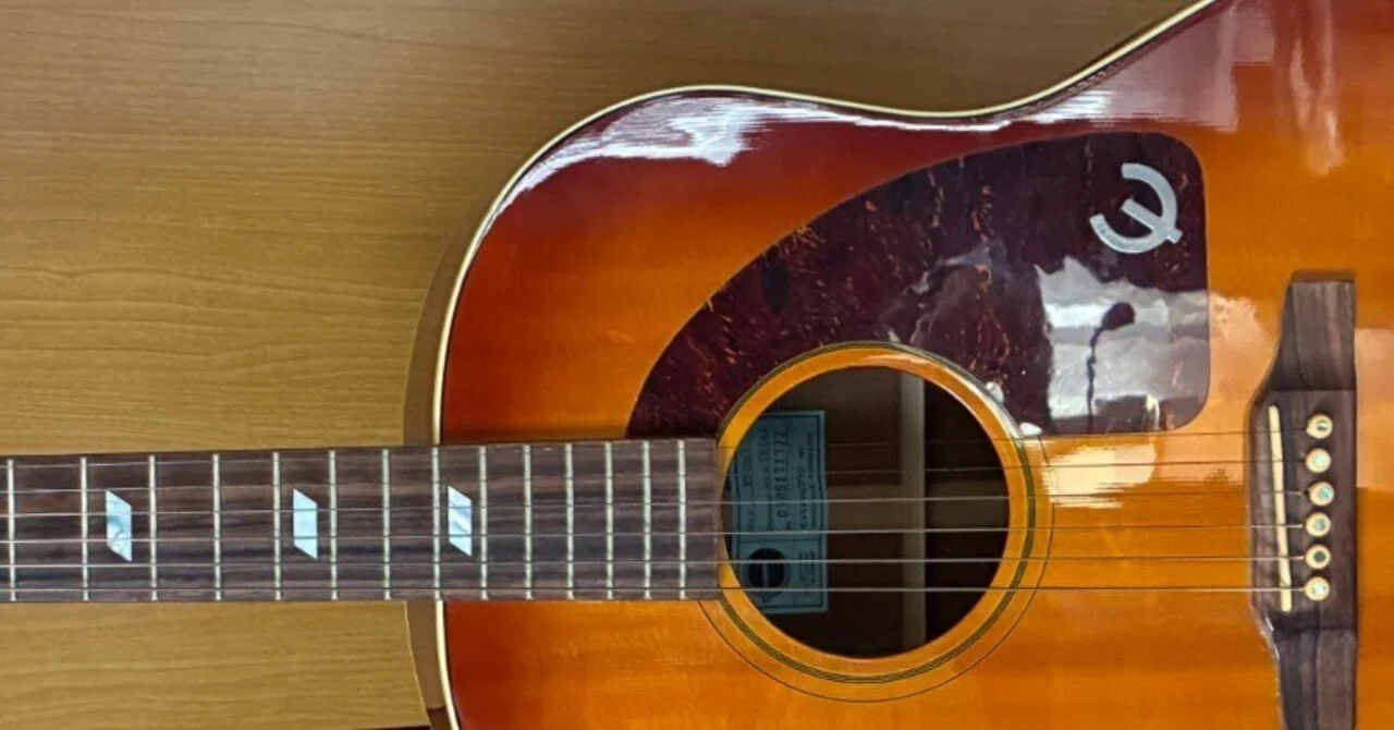 雨を見たかい Epiphone TEXAN FT-79VC｜（花鳥風月）ikesan