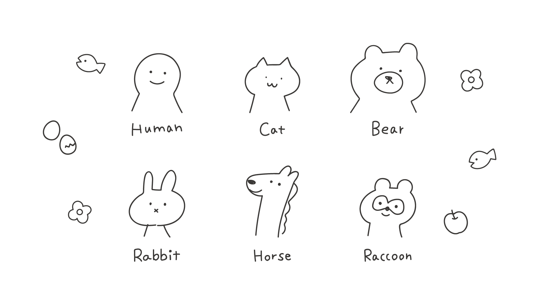 10 気まぐれスケッチ ゆるい動物たち Noriaki Kawanishi 田舎暮らしデザイナー Note 10 気まぐれスケッチ ゆるい動物たち Noriaki Kawanishi 田舎暮らしデザイナー Note