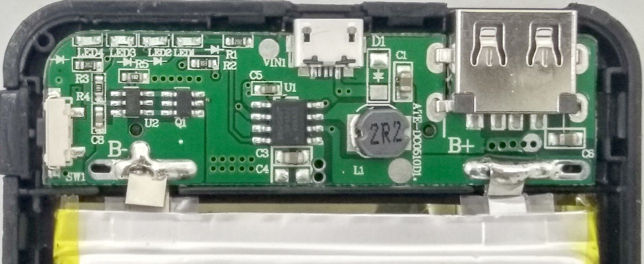 モバイルバッテリー 分解 ジャンク