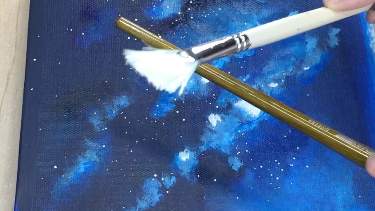 アクリル絵の具を使用した 星空の砂漠 の描き方 初心者が簡単に絵を描く方法 Junya Art Note アクリル絵の具を使用した 星空の砂漠 の描き方 初心者が簡単に絵を描く方法 Junya Art Note