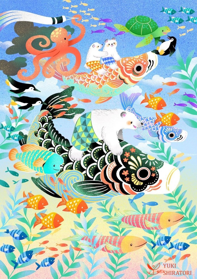Procreateでイラストを描いた話 しらとりゆきえ Note
