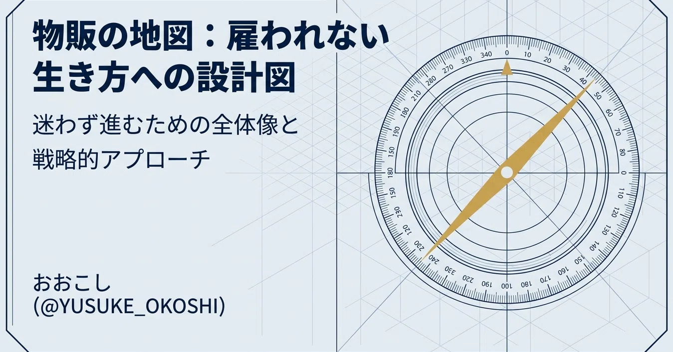 保存版】「一生懸命なのに稼げない」を卒業する。物販を“仕組み”に変え