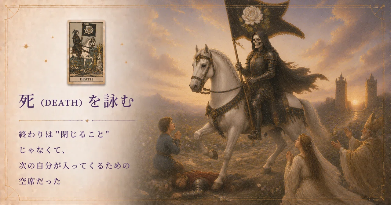 死（DEATH）を詠む｜終わりは