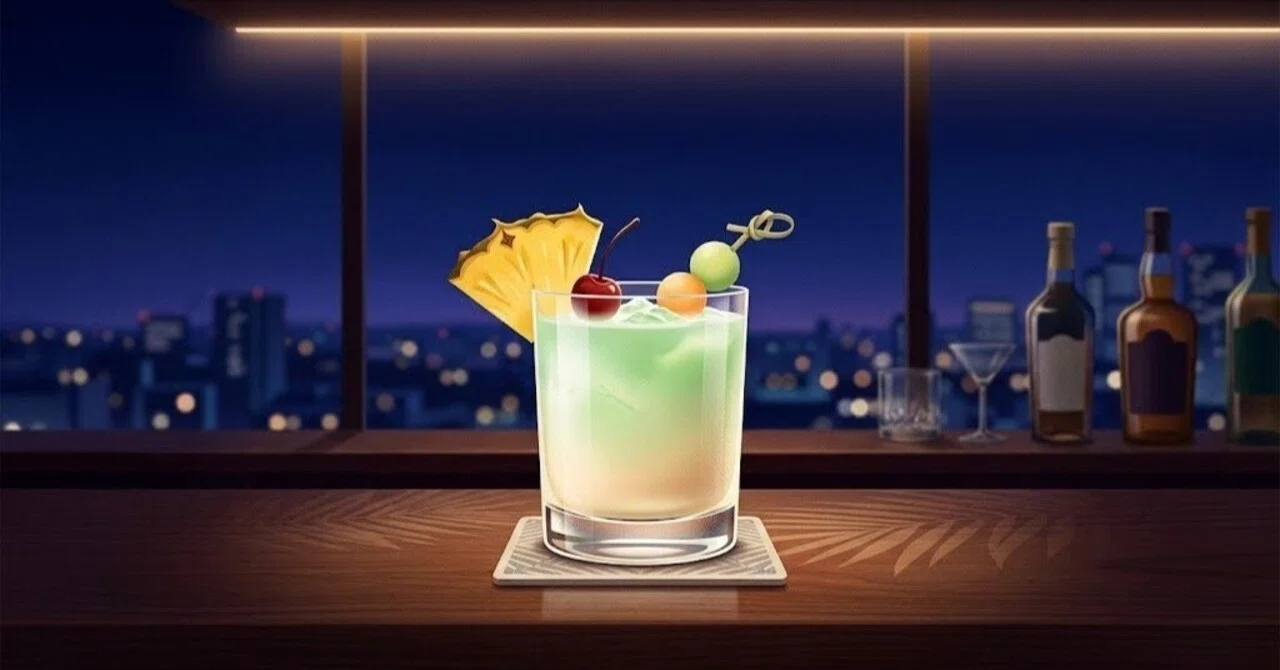 湧き出るスターカクテルモジュル 今日のカクテル vol.227~｜砂糖星