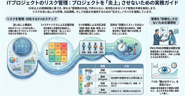 ITプロジェクトのリスク管理入門｜失敗しないリスク管理｜五十嵐 学｜note
