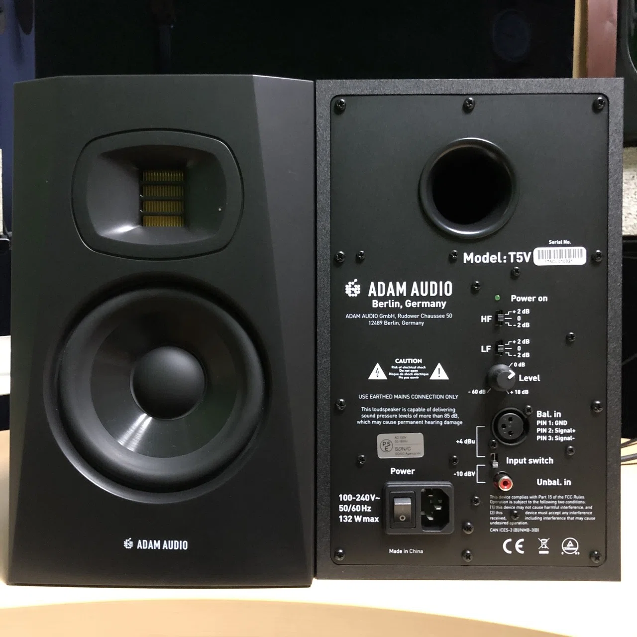 ADAM AUDIO T5Vを買ってみた｜ちゃーりー