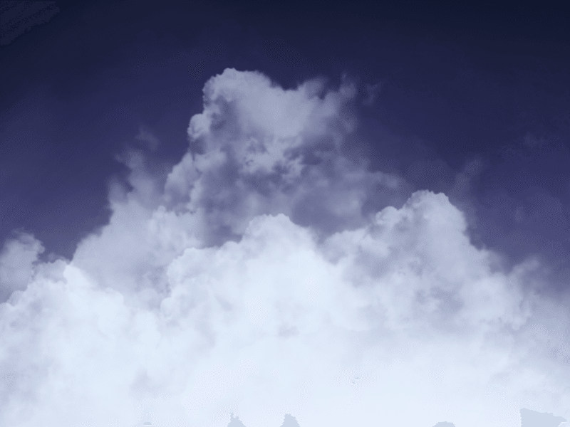 Procreateの雲ブラシで空を描いてみる いお お絵描き Note