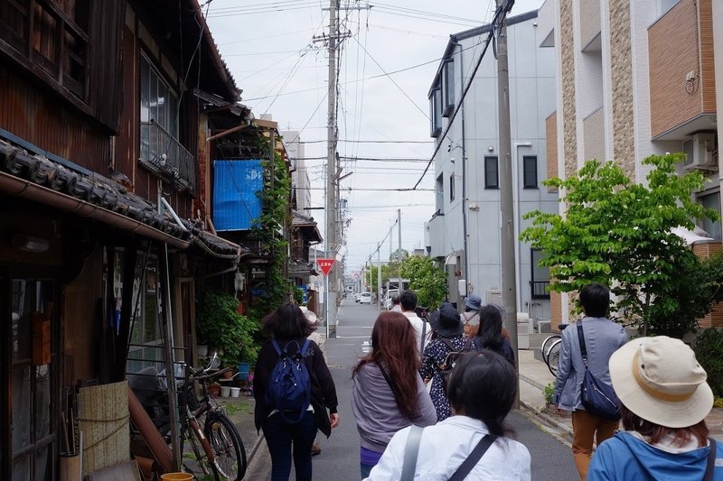 旧松岡旅館も特別拝見!名古屋の旧赤線・中村遊廓跡を巡る大門ツアー名古屋観光旅行30