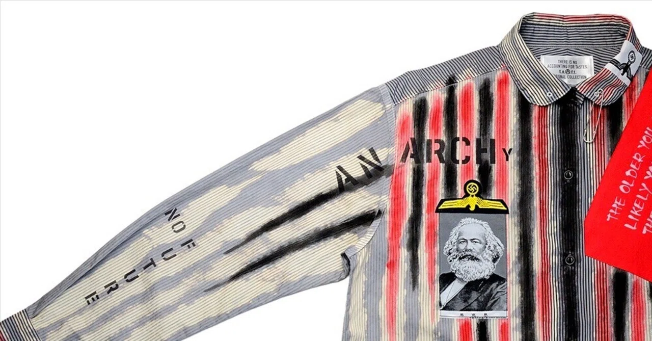 MILKBOY PATCH PUNK SHIRT アナーキーシャツ anarchy shirt 171：1970年代オリジナルへの到達点｜プリント生地が