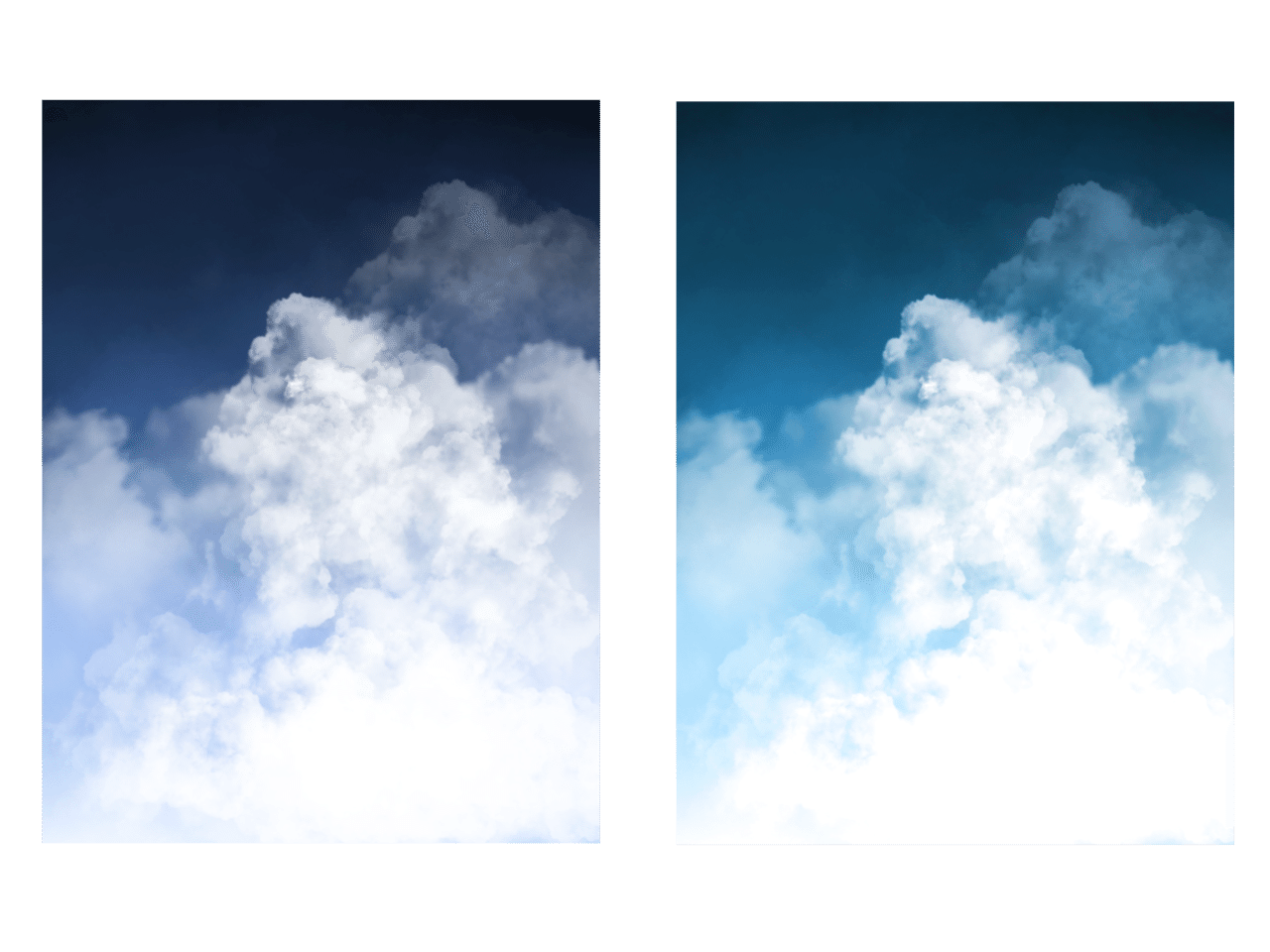 Procreateの雲ブラシで空を描いてみる いお イラスト描いてます フォロバ100 Note