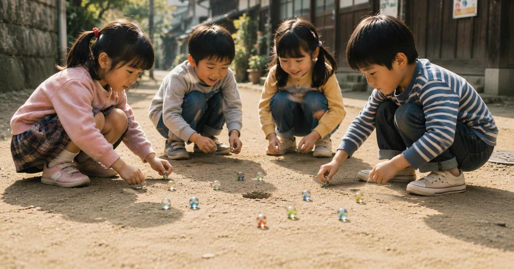 昭和の遊びシリーズ：第1回 】ビー玉｜Shinbikyo_Nishimoto
