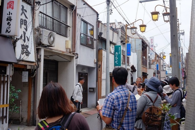 旧松岡旅館も特別拝見!名古屋の旧赤線・中村遊廓跡を巡る大門ツアー名古屋観光旅行29