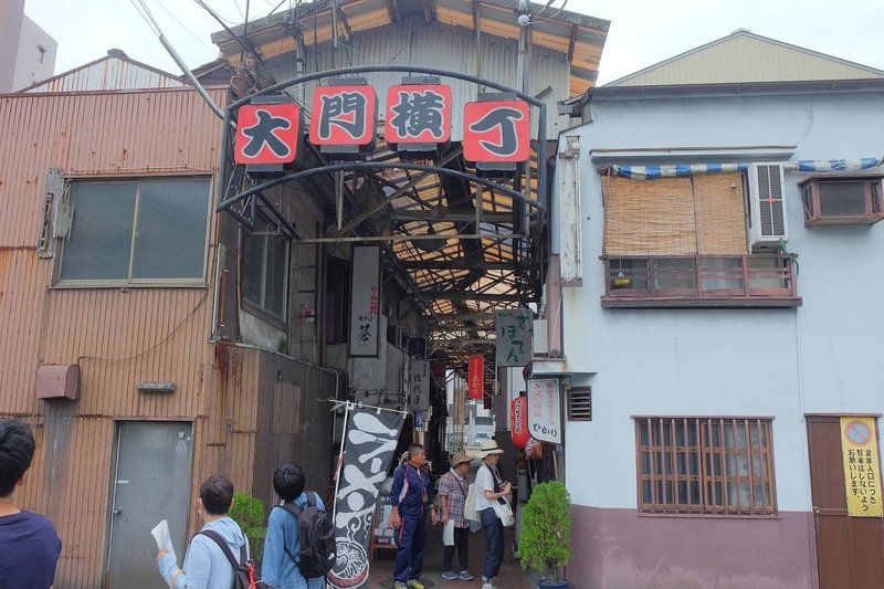 旧松岡旅館も特別拝見!名古屋の旧赤線・中村遊廓跡を巡る大門ツアー名古屋観光旅行51