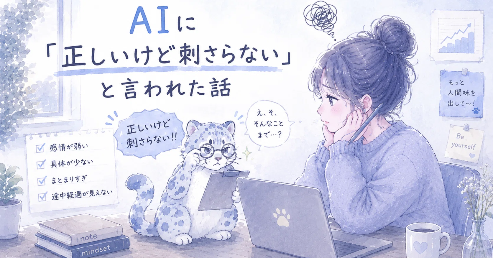 The time AI told me my writing was 'correct but didn't hit home