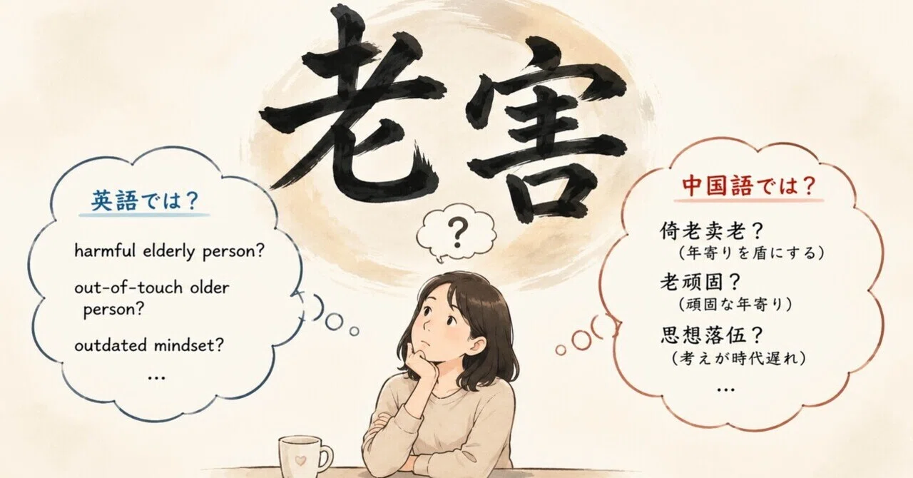 老害 英語