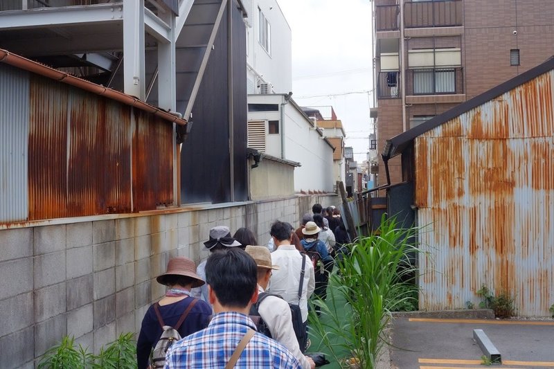旧松岡旅館も特別拝見!名古屋の旧赤線・中村遊廓跡を巡る大門ツアー名古屋観光旅行25
