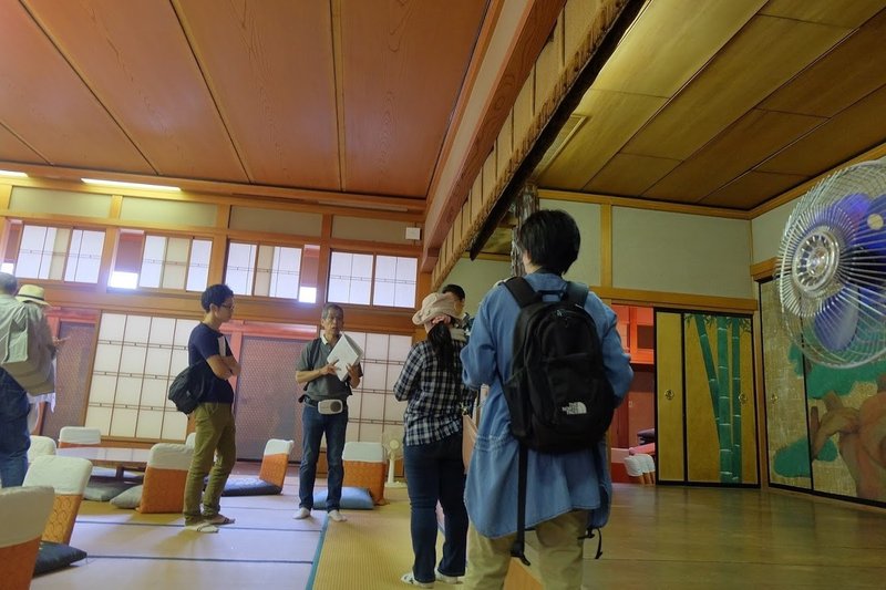 旧松岡旅館も特別拝見!名古屋の旧赤線・中村遊廓跡を巡る大門ツアー名古屋観光旅行60