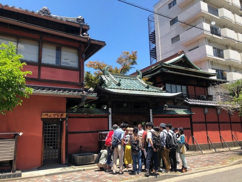 旧松岡旅館も特別拝見!名古屋の旧赤線・中村遊廓跡を巡る大門ツアー名古屋観光旅行75