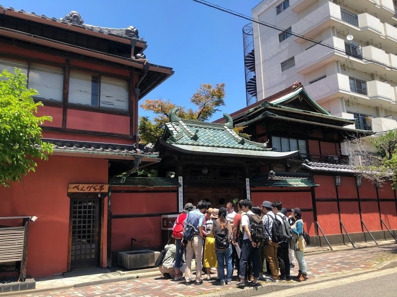 旧松岡旅館も特別拝見！名古屋の旧赤線・中村遊廓跡を巡る大門ツアー名古屋観光旅行75