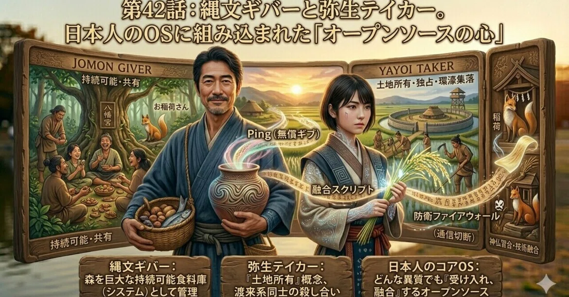 [Episode 42] Jomon Givers and Yayoi Takers: The 