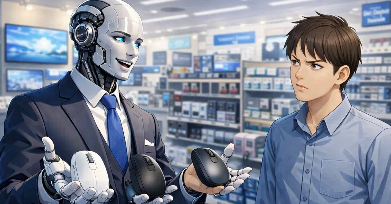 I was looking at a mouse, and it recommended I buy three at once｜太郎