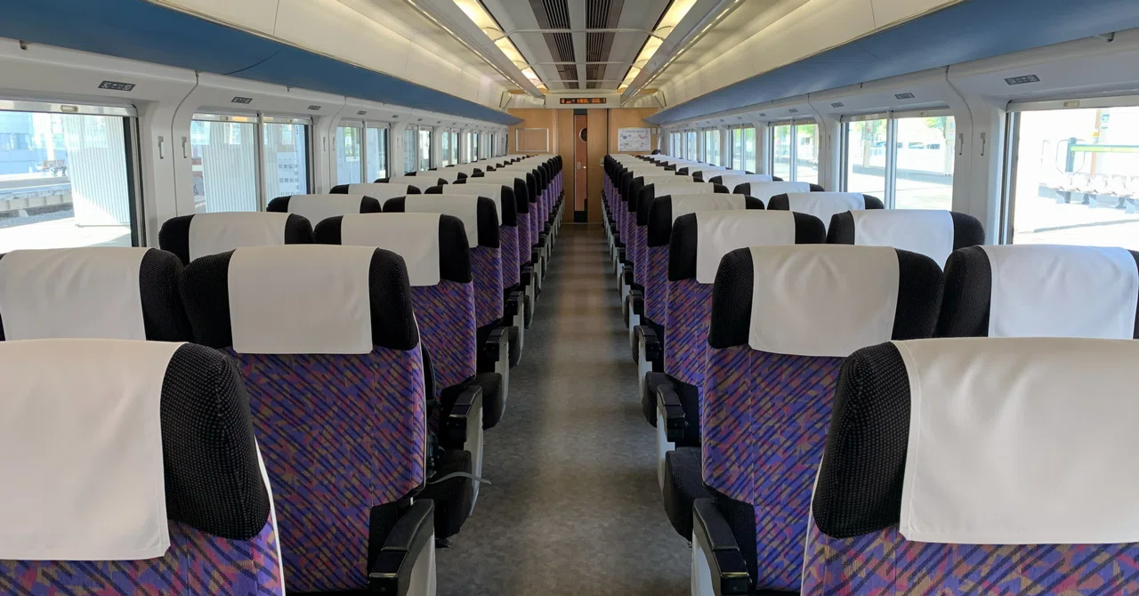 JR奥羽本線 特急つがる44号 乗車記録 自由席は空席だらけで快適｜静喜