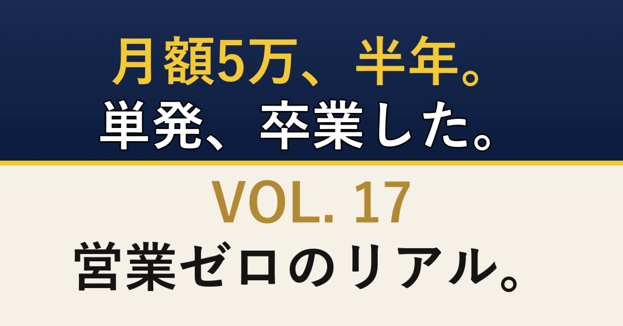 Is Contract 50,000 yen per month, ongoing for half a year. 3 things that changed ...