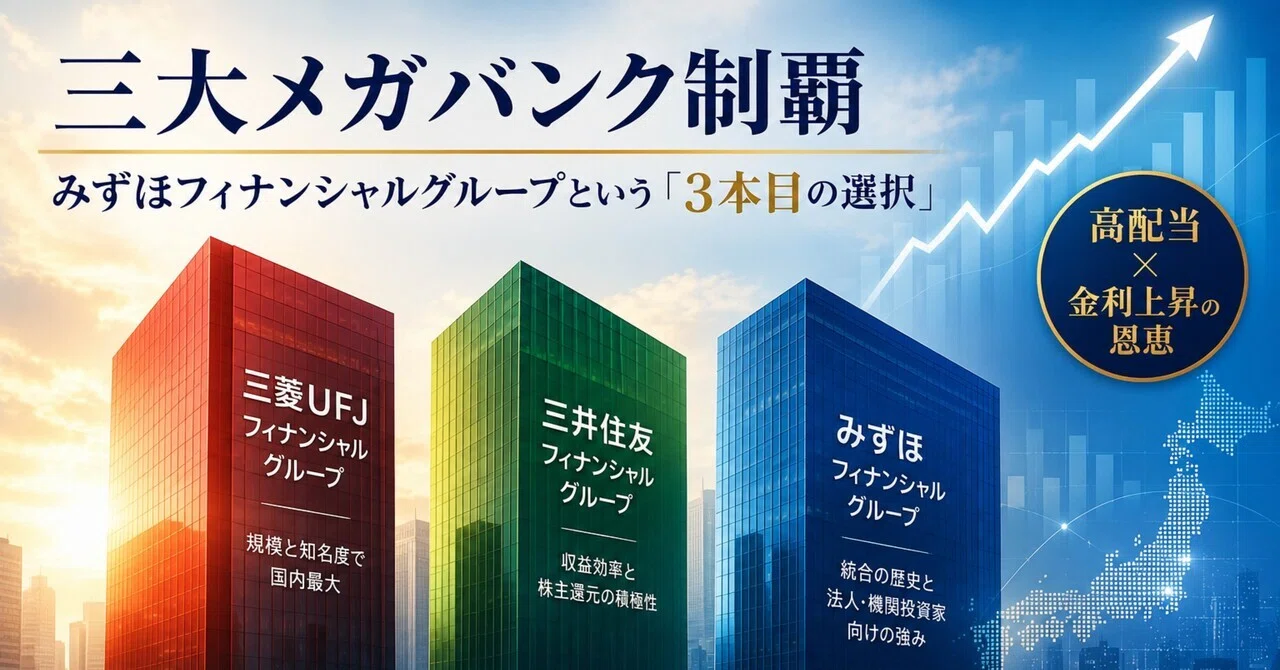 三大メガバンク制覇——みずほフィナンシャルグループという「3本目の選択」