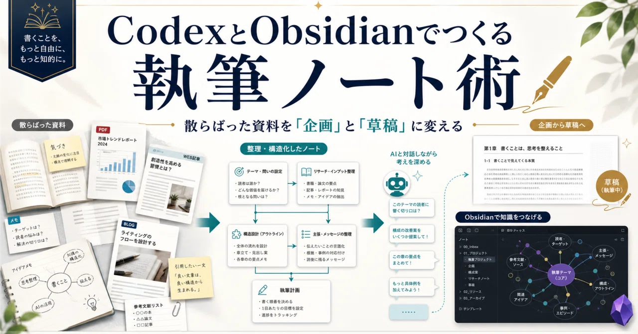 Writing Note-Taking Techniques with Codex and Obsidian: A Writing ...