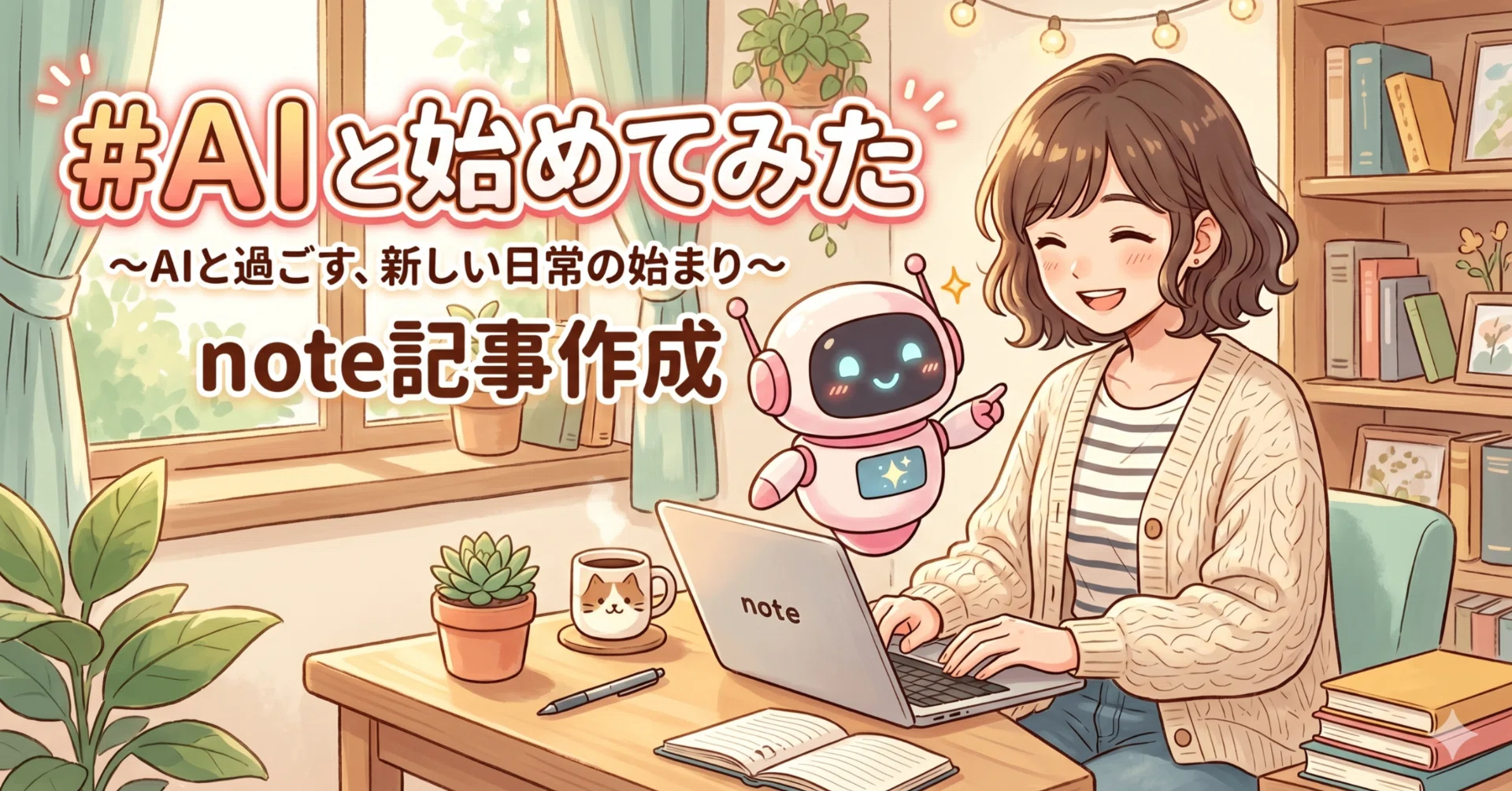 note記事作成を「#AIと始めてみた」🚀｜生成AI / AIツール / 資料作成