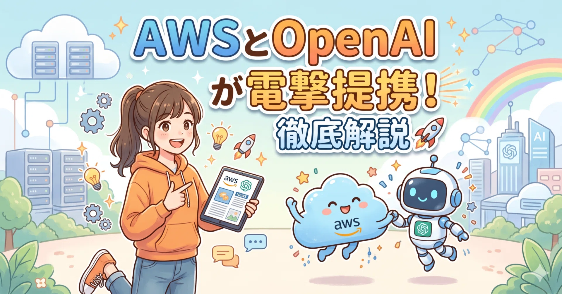 最新AIニュース】AWSとOpenAIが電撃提携！徹底解説 🚀｜AWS / OpenAI