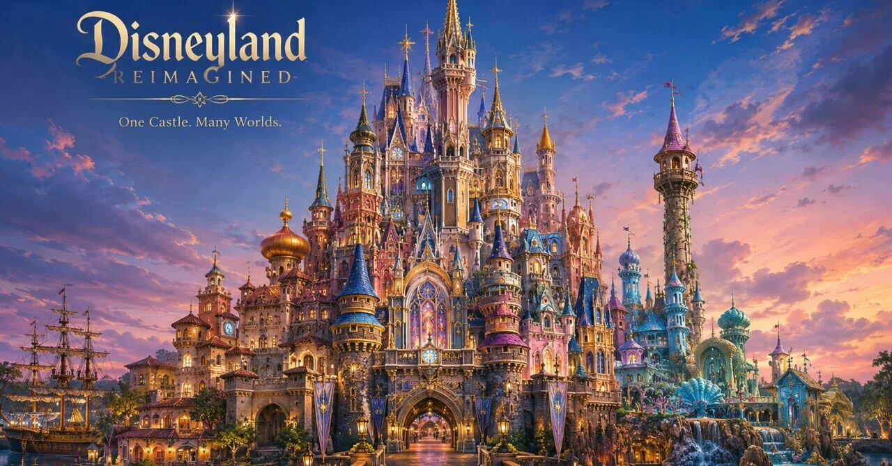もし私がディズニーランドを再設計するなら😂｜ミスターガラス