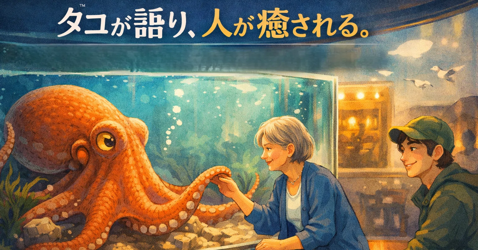タコが語り、人が癒される。映画『親愛なる八本脚の友だち』は優しい