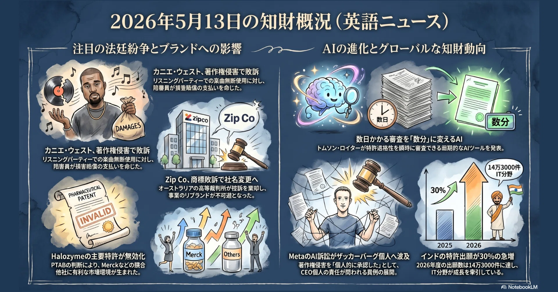パテサロデイリー【昨日の英語知財ニュース】 2026年5月14日号