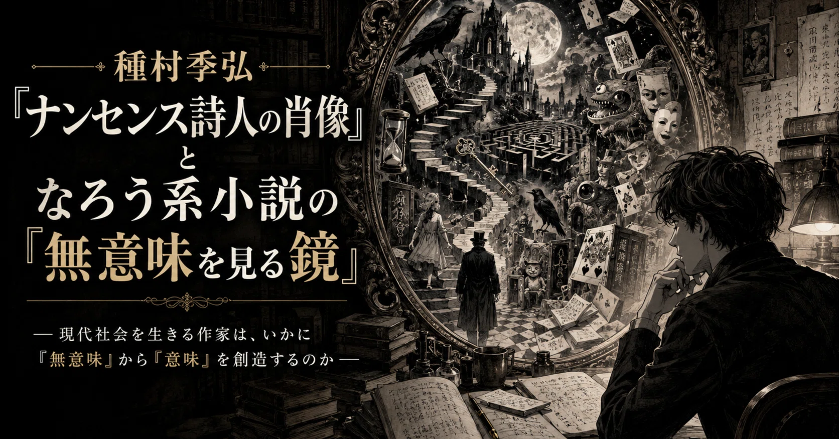 種村季弘『ナンセンス詩人の肖像』となろう系小説の「無意味を見る鏡