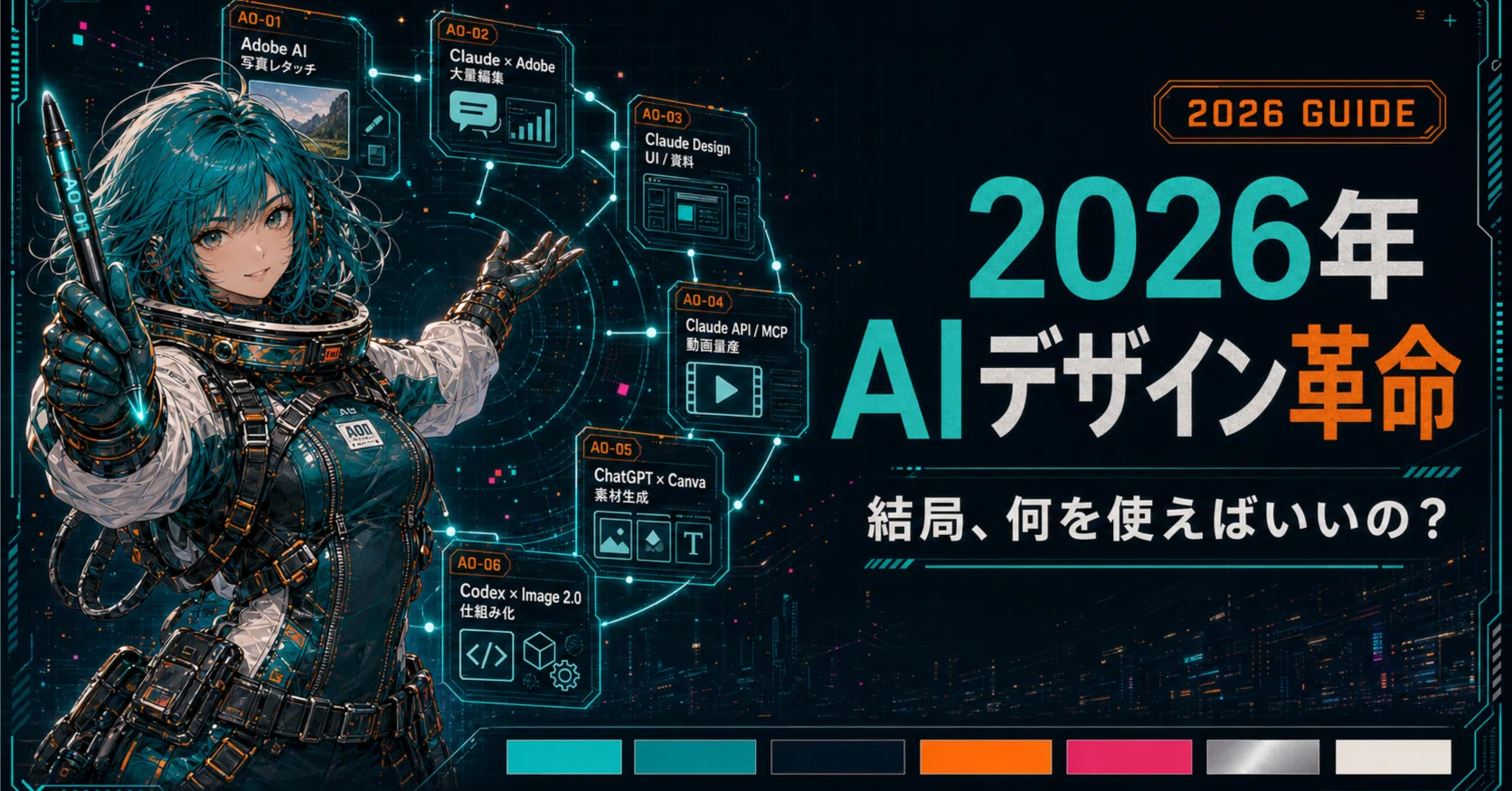 2026年「AIデザイン革命」──結局、何を使えばいいの？｜YASUMA＠Ai