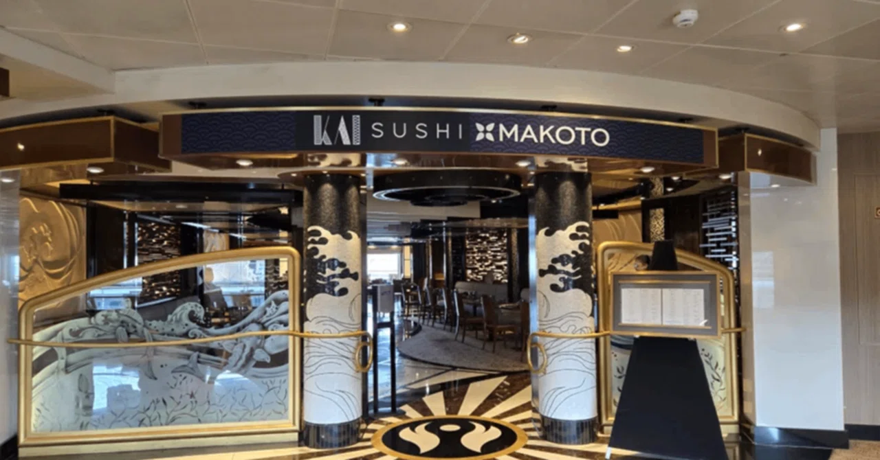 実食レポ】ダイヤモンド・プリンセス「海(Kai)寿司・バイ・マコト」で