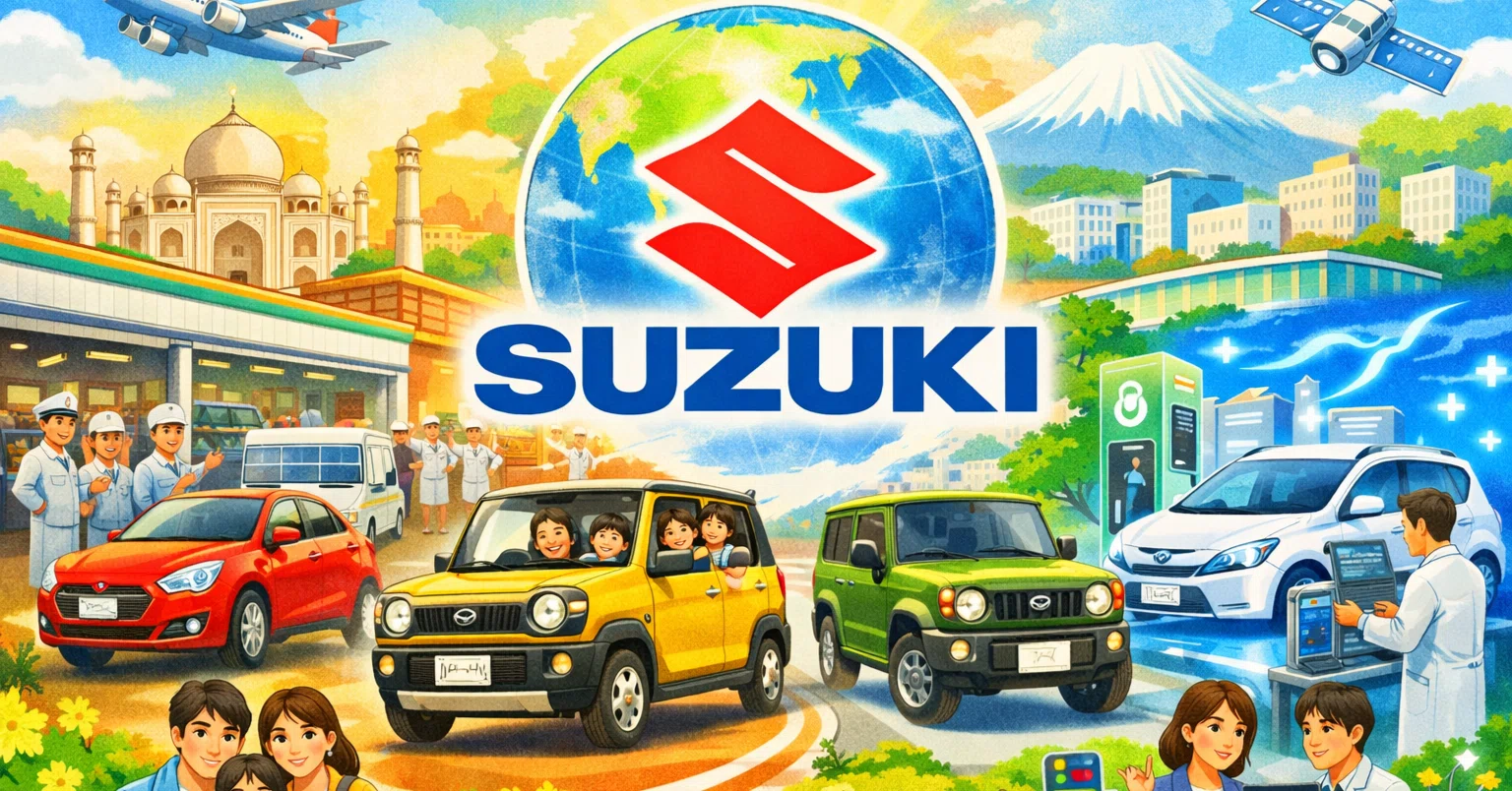 企業分析】スズキ(7269)|インド市場が牽引する“軽の巨人”。次なる 企業分析】スズキ(7269)|インド市場が牽引する“軽の巨人”。次なる