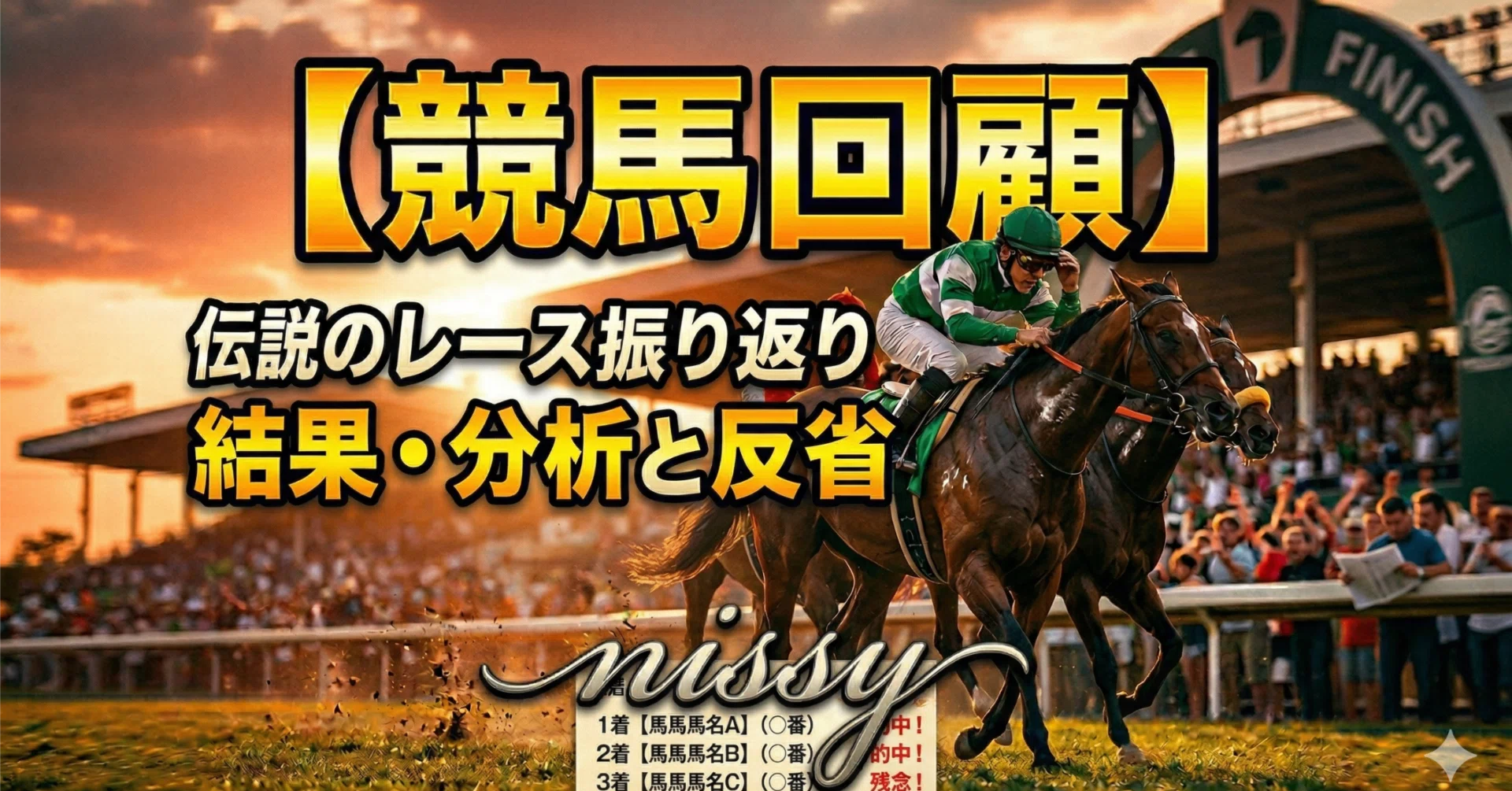回顧＠園田競馬】2026/05/13｜nissy