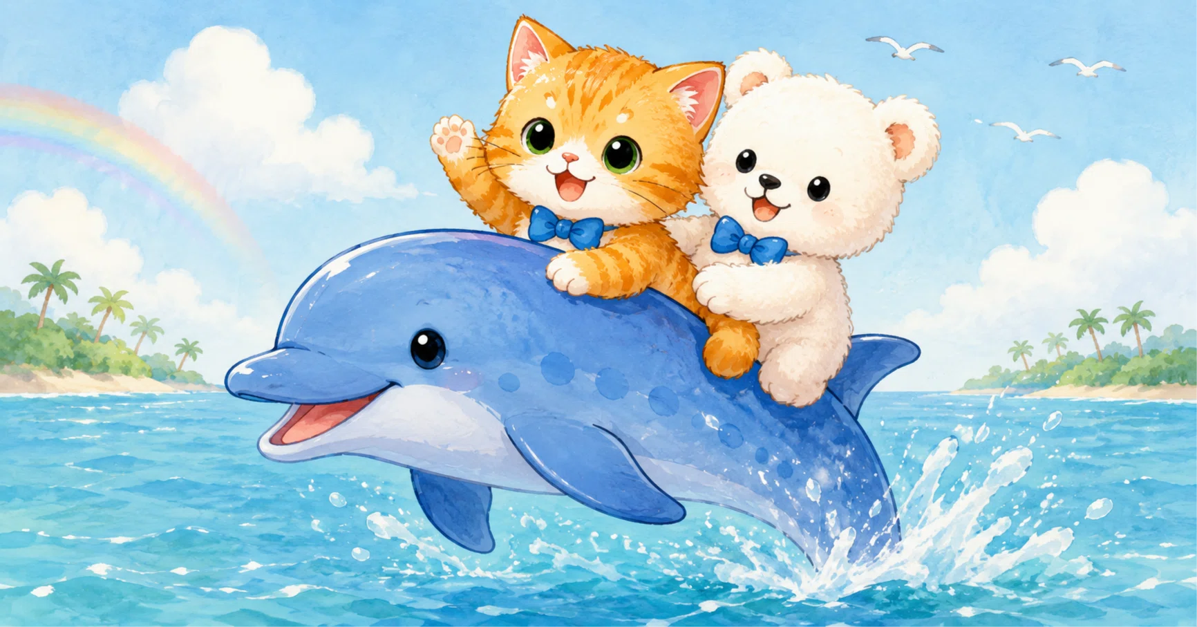 しれネコ、イルカだった問題🐬｜しれネコ🐾｜迷子の気持ち、 ちょっと軽く