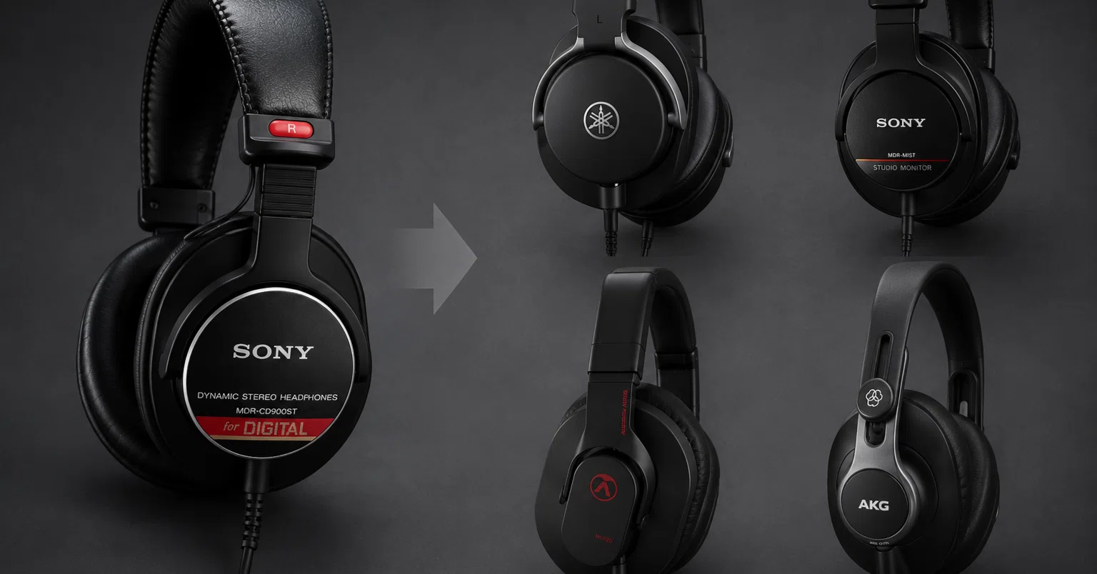 SONY「MDR-CD900ST」の「後継」は存在するのか？代替候補のヘッドホン