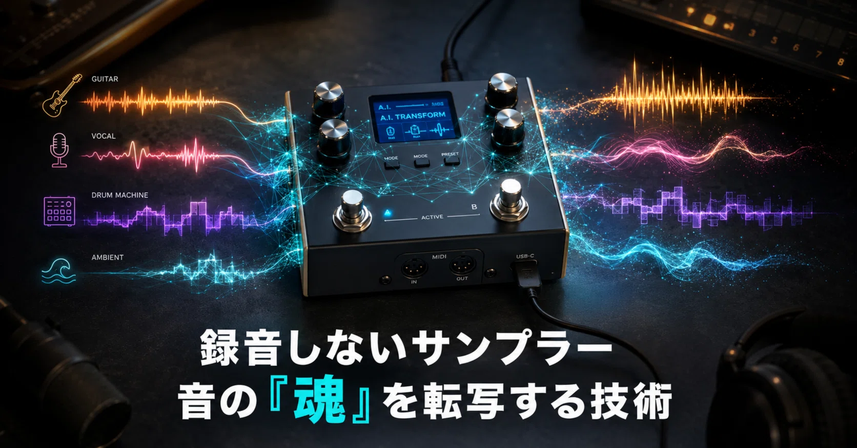 録音しないサンプラー。Project LYDIA Phase 2、音の「魂」を転写する