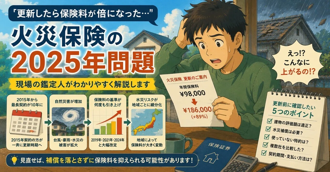 更新したら保険料が倍になった…」｜なかやん｜🏠知らないと損をする