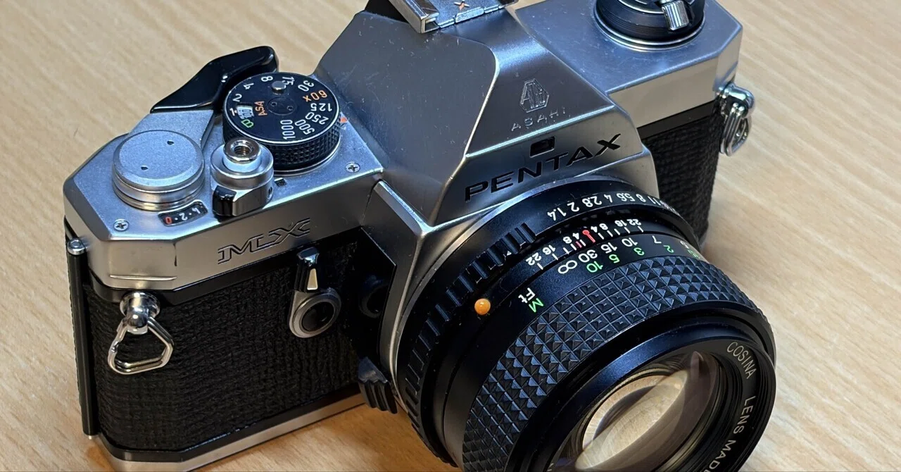 使うのが楽しい小型一眼レフフィルムカメラ(マニュアルフォーカス