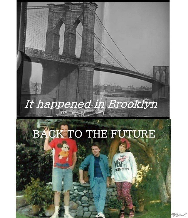 BACK TO THE FUTURE　BTTF　バック・トゥ・ザ・フューチャー　It's the same old dream　マーティ　写真　BROOKLYN　ブルックリン