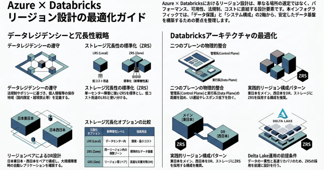 Azure × Databricks Regionと可用性の考え方｜Mellow Launch