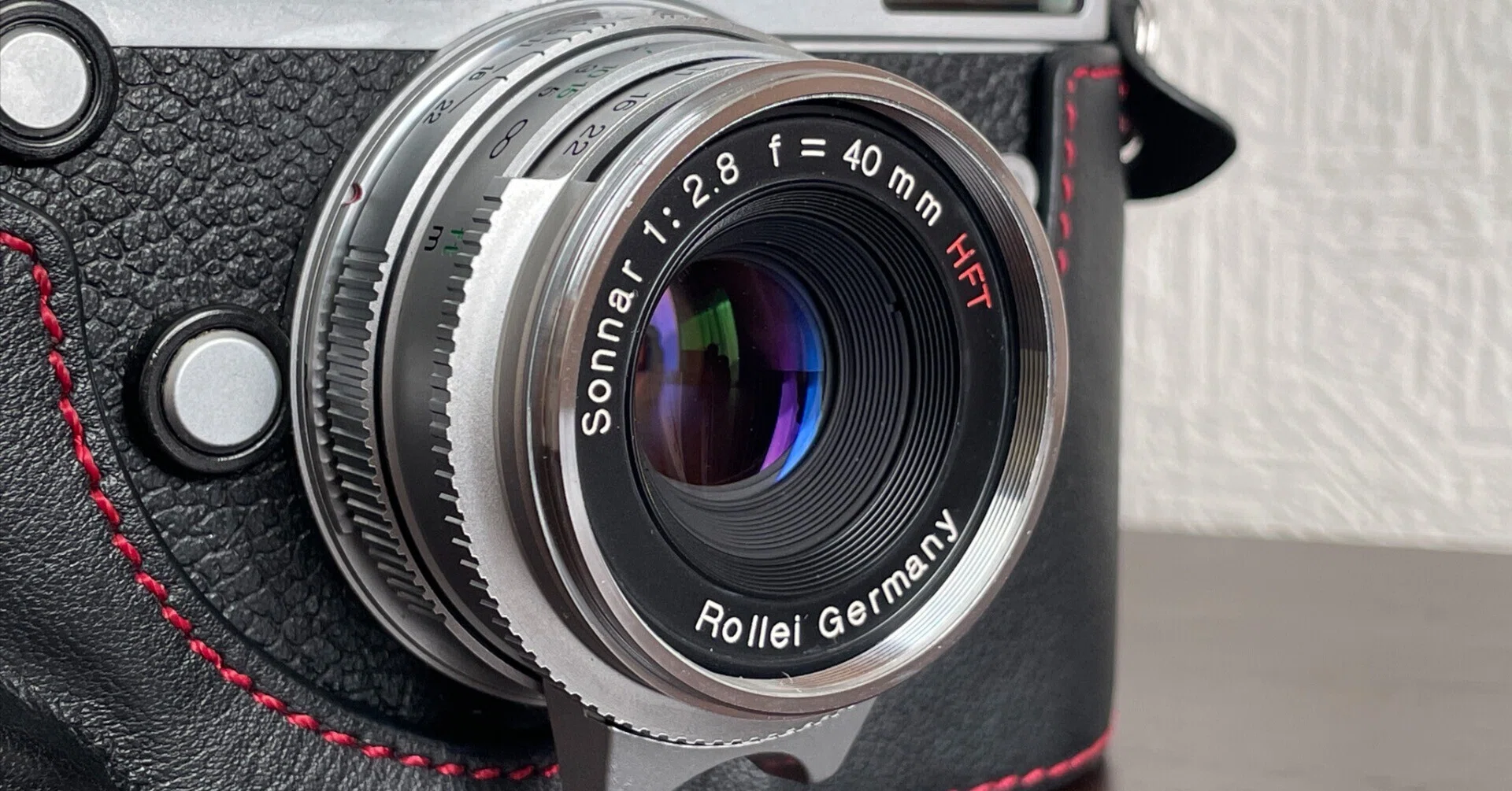 Rollei Sonnar 40mm F2.8 HFT─濃密な色乗りを備えた専用光学、そして