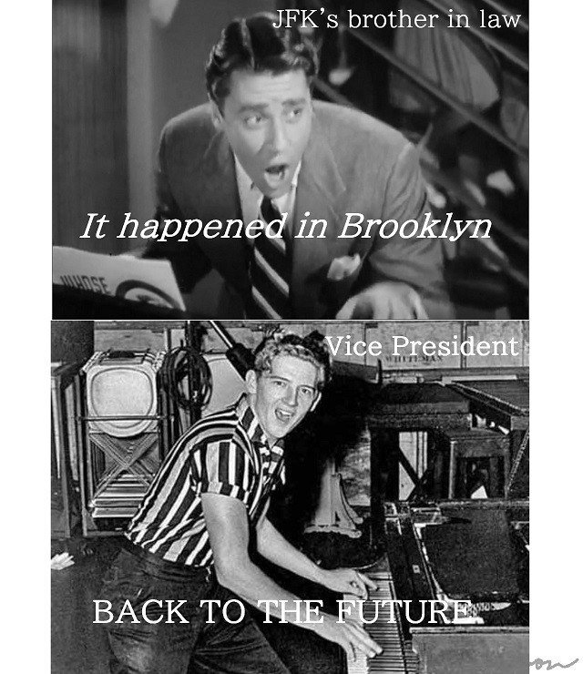 BACK TO THE FUTURE　BTTF　バック・トゥ・ザ・フューチャー　It's the same old dream　Peter Lawford ピーター・ローフォード　ジェリー・リー・ルイス　JERRY LEE LEWIS