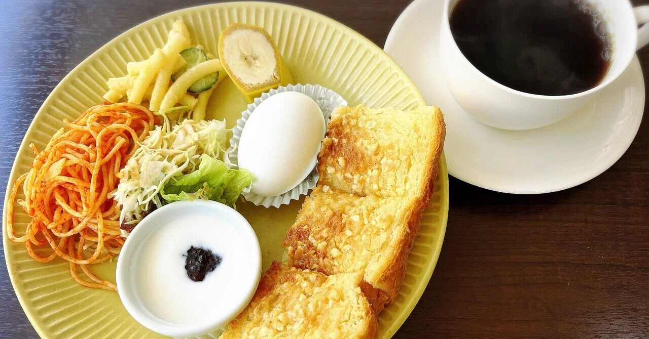 モーニング☕️】山崎町｜チェリーブロッサム｜かぼちゃかべ